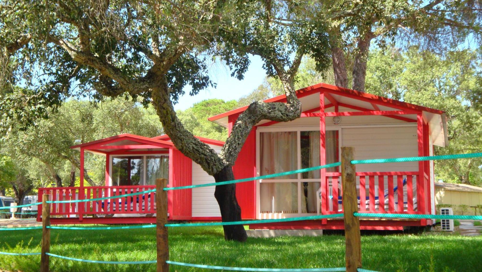 فندق Parque De Campismo Orbitur مونتارجيل المظهر الخارجي الصورة